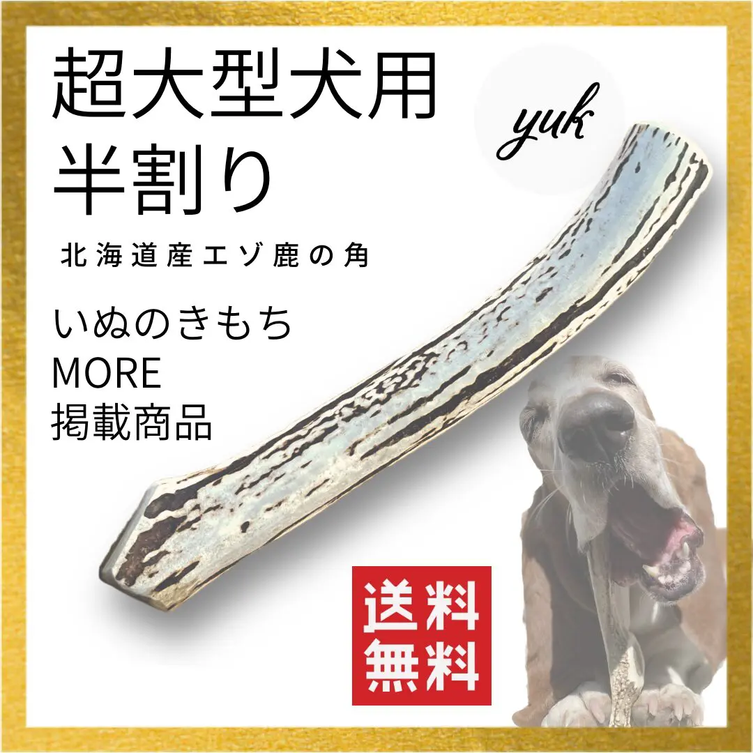 超大型犬用 半割り | yuk